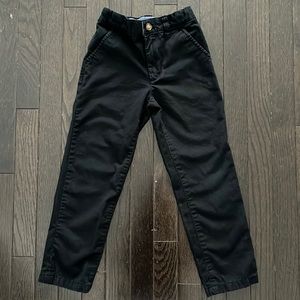 Carter’s Boy’s Black Twill Cotton Pants Size 6